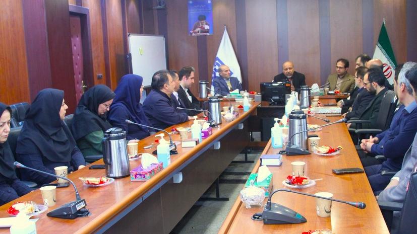 برگزاری مراسم تودیع و معارفه سرپرست حراست شبکه بهداشت و درمان اسلامشهر 